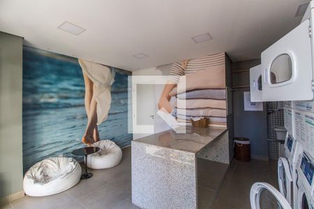 Apartamento à venda com 44m², 1 quarto e 1 vagaLavanderia