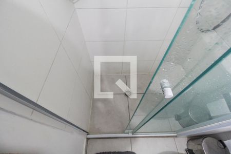 Apartamento à venda com 44m², 1 quarto e 1 vagaDetalhe do banheiro
