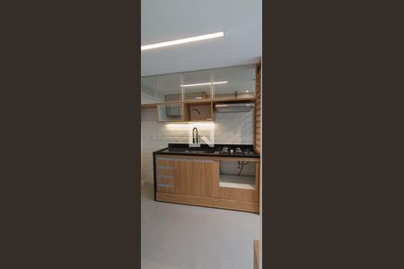 Sala/Cozinha de kitnet/studio para alugar com 1 quarto, 28m² em Bom Retiro, São Paulo