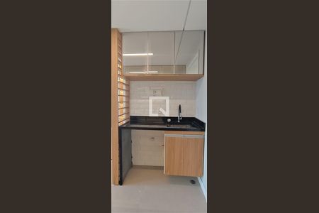 Sala/Cozinha de kitnet/studio para alugar com 1 quarto, 28m² em Bom Retiro, São Paulo