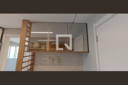 Sala/Cozinha de kitnet/studio para alugar com 1 quarto, 28m² em Bom Retiro, São Paulo