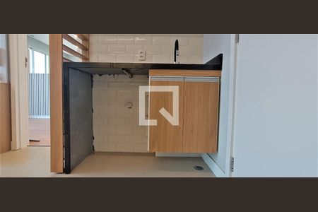 Sala/Cozinha de kitnet/studio para alugar com 1 quarto, 28m² em Bom Retiro, São Paulo