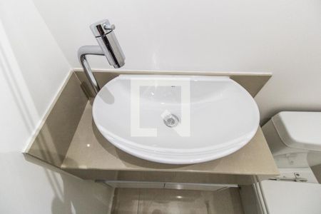 Apartamento para alugar com 49m², 1 quarto e 1 vagaDetalhe do banheiro