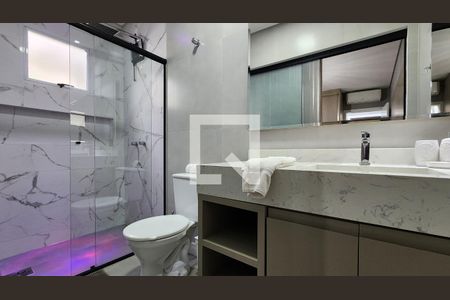 Casa para alugar com 140m², 3 quartos e 1 vaga Casa para alugar com 140m², 3 quartos e 1 vagaBanheiro da Suíte 2