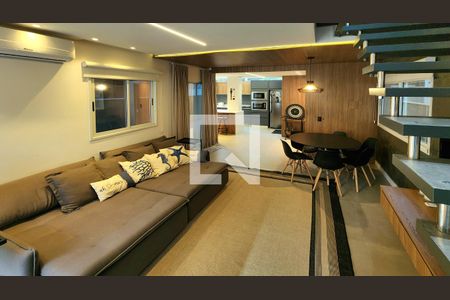 Sala de Estar / TV de casa para alugar com 3 quartos, 140m² em Lagoa da Conceição, Florianópolis