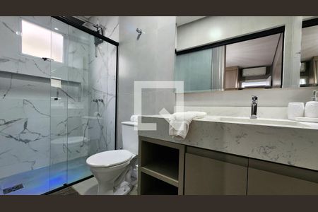 Casa para alugar com 140m², 3 quartos e 1 vaga Casa para alugar com 140m², 3 quartos e 1 vagaBanheiro da Suíte 2