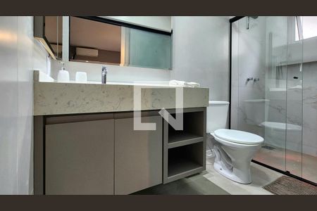 Casa para alugar com 140m², 3 quartos e 1 vaga Casa para alugar com 140m², 3 quartos e 1 vagaBanheiro Suíte 1