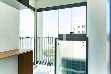 Studio à venda com 23m², 1 quarto e sem vagaVaranda