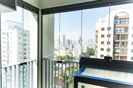 Studio à venda com 23m², 1 quarto e sem vagaVaranda