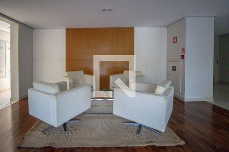 Apartamento para alugar com 84m², 2 quartos e 2 vagasHall social
