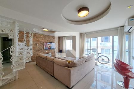 Sala de apartamento para alugar com 3 quartos, 155m² em Rocha, Rio de Janeiro