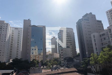 Vista da Sala de apartamento à venda com 1 quarto, 58m² em Consolação, São Paulo