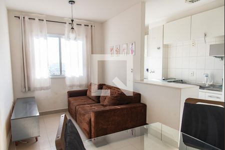 Sala de apartamento à venda com 1 quarto, 34m² em Cambuci, São Paulo