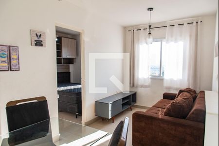 Sala de apartamento à venda com 1 quarto, 34m² em Cambuci, São Paulo