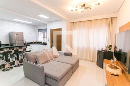 Sala   de casa de condomínio para alugar com 2 quartos, 203m² em Vila Nova Mazzei, São Paulo