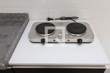 Studio à venda com 37m², 1 quarto e sem vagaCozinha