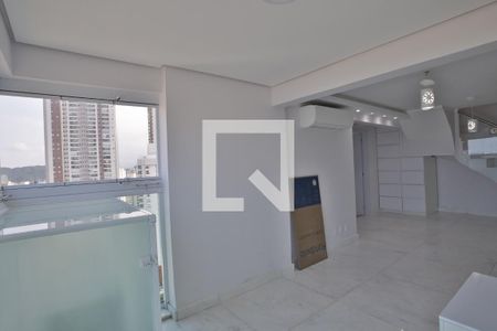 Sala de apartamento para alugar com 3 quartos, 106m² em José Menino, Santos