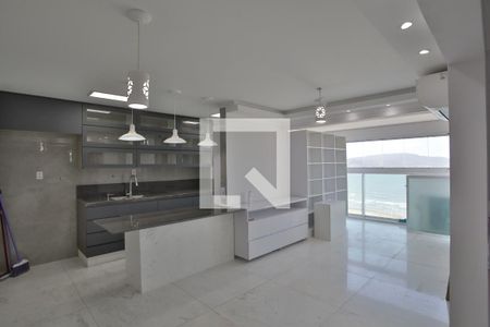 Sala de apartamento para alugar com 3 quartos, 106m² em José Menino, Santos