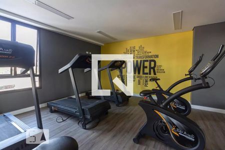 Apartamento para alugar com 36m², 2 quartos e 1 vaga Apartamento para alugar com 36m², 2 quartos e 1 vagaÁrea comum - Academia