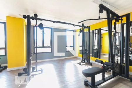 Apartamento para alugar com 36m², 2 quartos e 1 vaga Apartamento para alugar com 36m², 2 quartos e 1 vagaÁrea comum - Academia