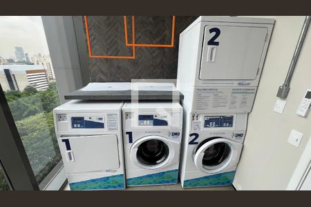 Studio para alugar com 27m², 1 quarto e sem vaga Studio para alugar com 27m², 1 quarto e sem vagaLavanderia