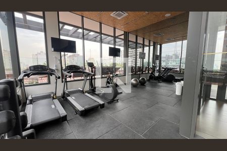 Studio para alugar com 27m², 1 quarto e sem vaga Studio para alugar com 27m², 1 quarto e sem vagaAcademia