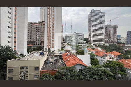 Studio para alugar com 27m², 1 quarto e sem vaga Studio para alugar com 27m², 1 quarto e sem vagaVista da Sacada