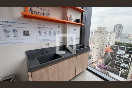 Studio para alugar com 27m², 1 quarto e sem vaga Studio para alugar com 27m², 1 quarto e sem vagaLavanderia