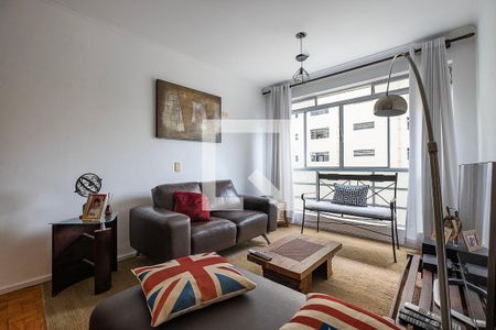 Sala de apartamento à venda com 2 quartos, 80m² em Paraíso, São Paulo