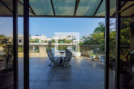 Varanda de apartamento à venda com 4 quartos, 565m² em Barra da Tijuca, Rio de Janeiro