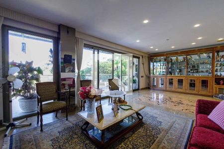 Sala de apartamento à venda com 4 quartos, 565m² em Barra da Tijuca, Rio de Janeiro