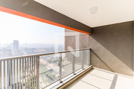 Varanda de apartamento para alugar com 1 quarto, 40m² em Santo Amaro, São Paulo