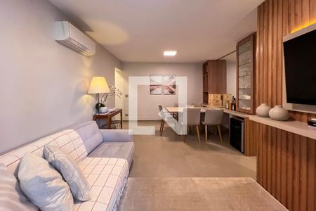 Sala de apartamento para alugar com 2 quartos, 80m² em Vila Nova Conceição, São Paulo