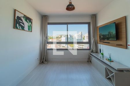 Sala de apartamento à venda com 2 quartos, 55m² em Farroupilha, Porto Alegre