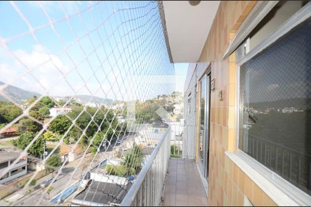 Varanda da Sala de apartamento para alugar com 2 quartos, 55m² em Praça Seca, Rio de Janeiro