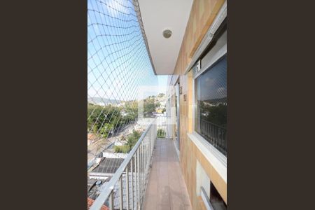 Varanda da Sala de apartamento para alugar com 2 quartos, 55m² em Praça Seca, Rio de Janeiro