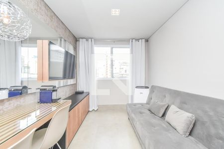 Sala de apartamento para alugar com 1 quarto, 40m² em Bela Vista, São Paulo