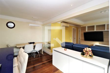 Sala de apartamento à venda com 3 quartos, 73m² em Carandiru, São Paulo