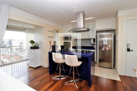 Sala de apartamento à venda com 3 quartos, 73m² em Carandiru, São Paulo