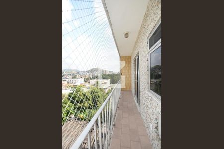 Varanda da Sala de apartamento para alugar com 2 quartos, 80m² em Praça Seca, Rio de Janeiro