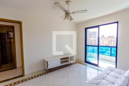 Sala de apartamento para alugar com 1 quarto, 60m² em Guilhermina, Praia Grande