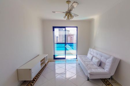Sala de apartamento para alugar com 1 quarto, 60m² em Guilhermina, Praia Grande