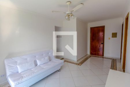 Sala de apartamento para alugar com 1 quarto, 60m² em Guilhermina, Praia Grande