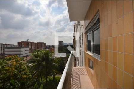 Varanda da Sala de apartamento para alugar com 2 quartos, 80m² em Praça Seca, Rio de Janeiro