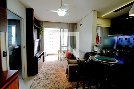 Sala de apartamento para alugar com 1 quarto, 50m² em Vila Andrade, São Paulo
