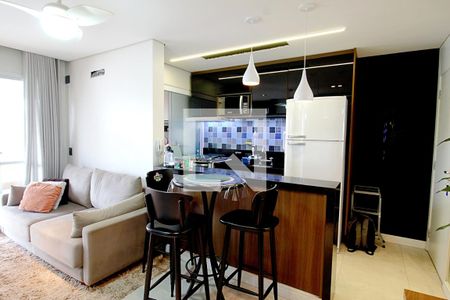 Sala de apartamento para alugar com 1 quarto, 50m² em Vila Andrade, São Paulo