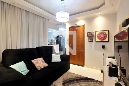 Sala de apartamento para alugar com 2 quartos, 57m² em Parque Oratorio, Santo André