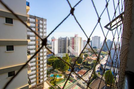 Vista da varanda de apartamento para alugar com 3 quartos, 140m² em Centro, Santo André