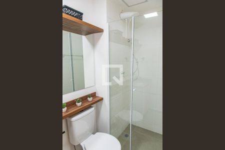 Studio para alugar com 27m², 1 quarto e sem vaga Studio para alugar com 27m², 1 quarto e sem vagaBanheiro