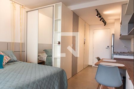Studio para alugar com 27m², 1 quarto e sem vaga Studio para alugar com 27m², 1 quarto e sem vagaSala/quarto